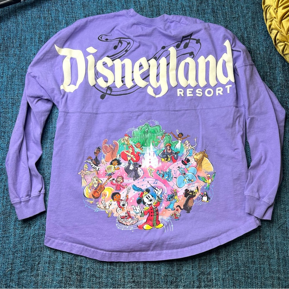 Disneyland Resort 100 Years of Magic Spirit Jersey in Purple Women's Large